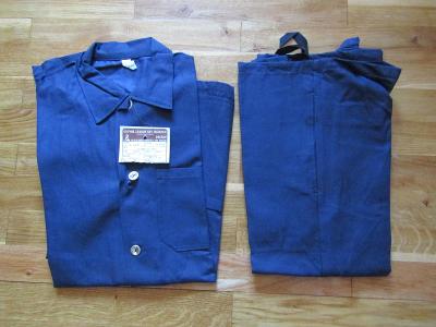 Pracovní oděv - montérky modráky pánské