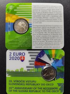 Euromince OECD 2020 coincard 