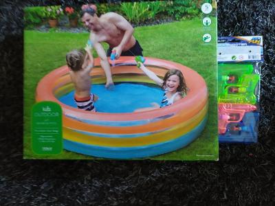 nový bazén 190 x 50 cm, kruhový, Ø 1,9 s dárečkem 