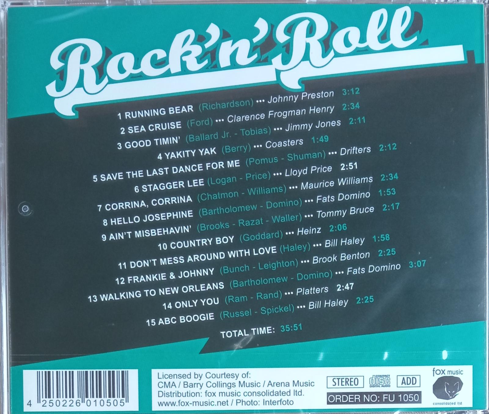 CD - Rock'n'roll: Ain't Misbehavin'  (nové ve folii) - Hudba