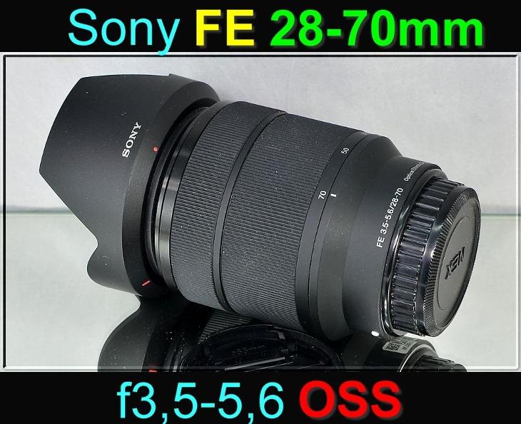 💥 Sony FE 28–70 mm F3,5–5,6 OSS**FF Zoom Lens, E mount SEL2870