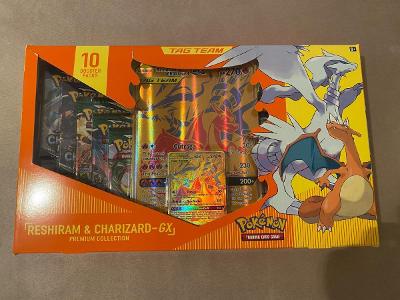 Pokémon TCG Reshiram Charizard Premium Collection Box Anglický