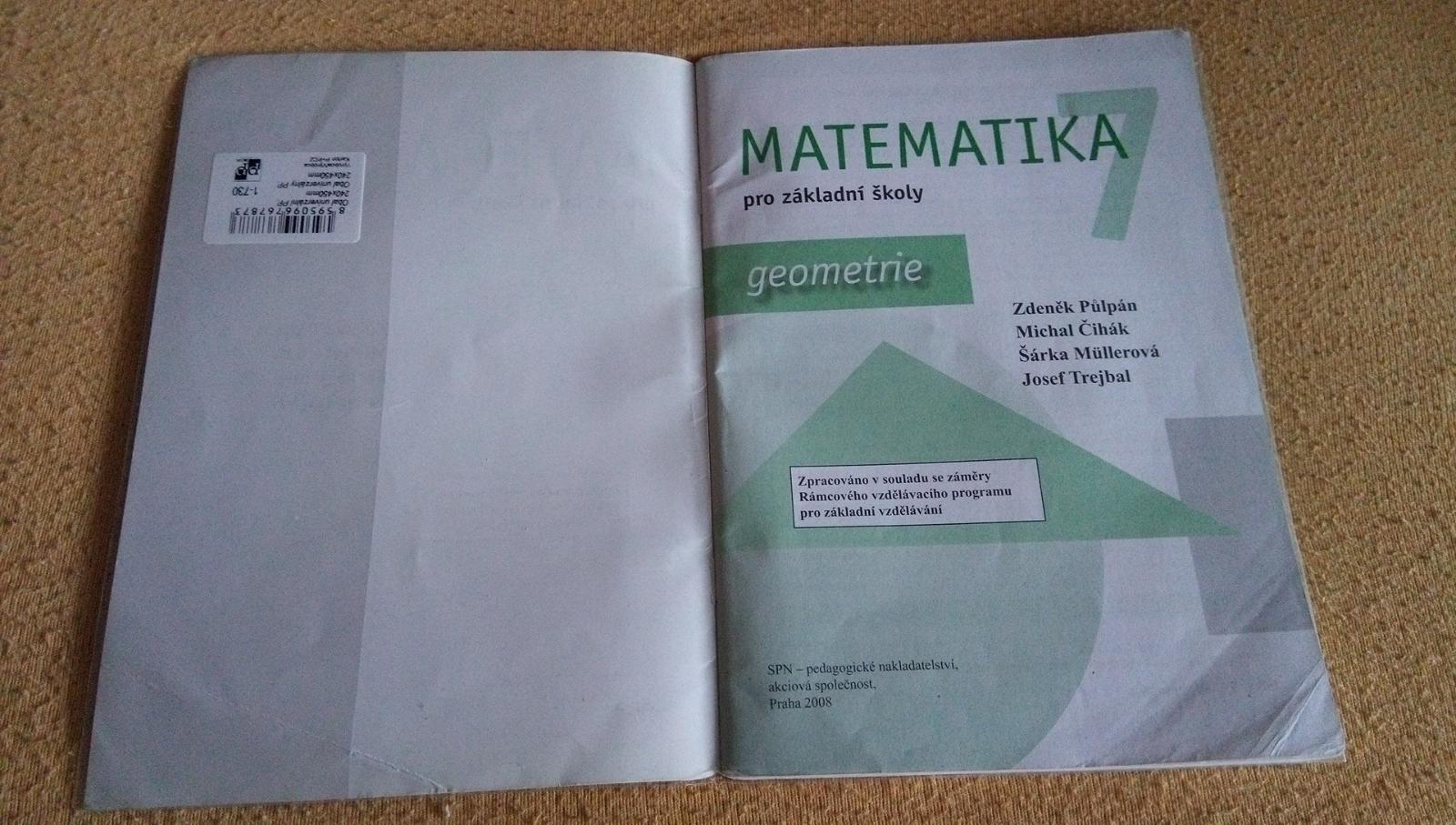 Matematika pro ZŠ - geometrie - Knihy a časopisy