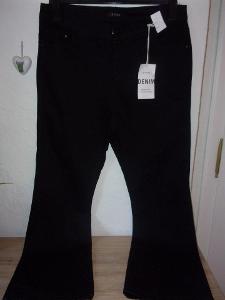 nové EVANS-černé elastické džíny UK 20/48 