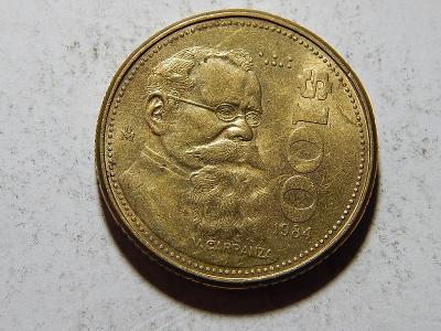 Mexiko 100 Pesos 1984 XF č26456