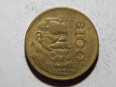 Mexiko 100 Pesos 1990 XF č26413