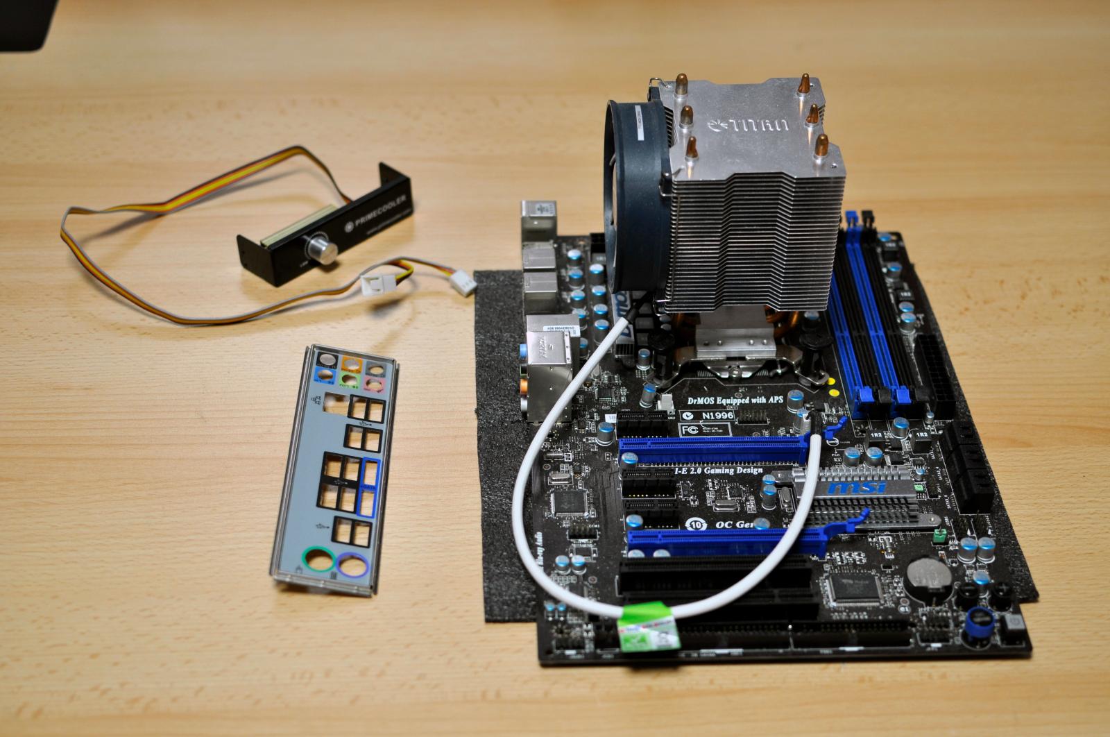 Základná doska MSI, P55-GD55 + procesor Pentium i5 + chladič - Počítače a hry