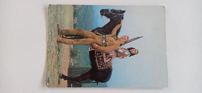 Vinnetou pohlednice - poklad na stříbrném jezeře E51