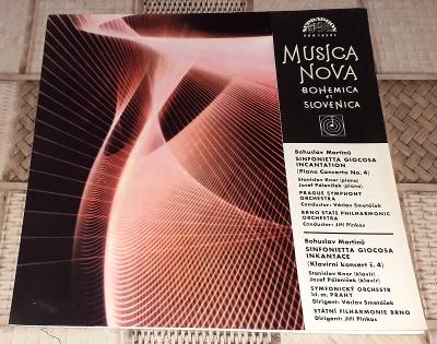 LP - Bohuslav Martinů - Sinfonietta Giocosa (1964) Luxusní stav!