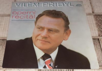 LP - Vilém Přibyl - Operní recitál (Supraphon 1978) Luxusní stav!