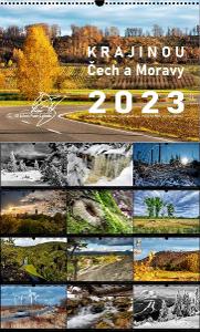 Autorský nástěnný kalendář 2023 - Krajinou Čech a Moravy