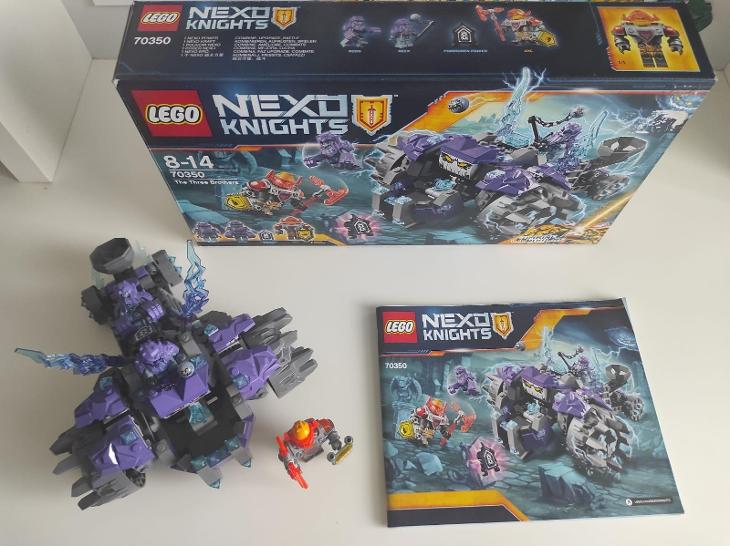 LEGO Nexo Knights 70350 The Three Brothers - Hračky