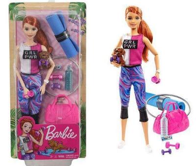 Barbie panenka - Fitness 
