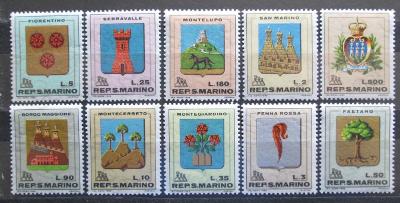 San Marino 1968 Znaky Mi# 903-12 1625