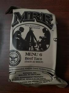Originál US Army MRE bojová dávka potravy - NOVÉ
