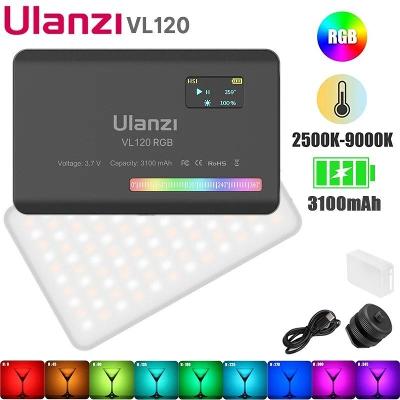 Ulanzi VL120 RGB bílé+barevné foto video světlo 120 LED 2500-9000K AKU