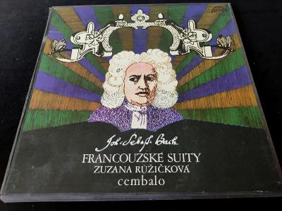 J. S. Bach – Francouzské Suity (Z. Růžičková cembalo, 3x LP Box)