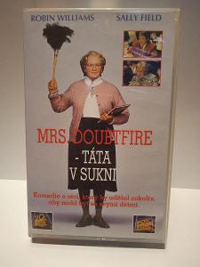 VHS -ORIGINÁL - MRS.DOUBTFIRE-TÁTA V SUKNI