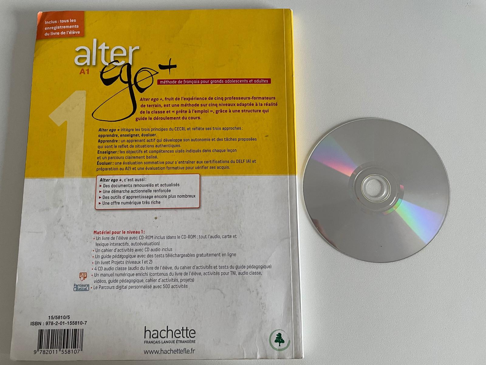 Alter Ego + 1 Textbook + CD ROM: Livre de l'eleve + CD-ROM A1 + Parcours  digital