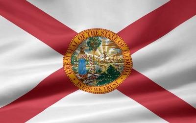 Vlajka štát Florida USA - nylon 90 x 150cm