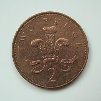 Anglie, 2 Pence 2005