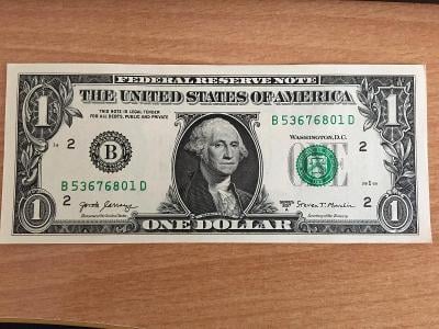 1 americký dolár