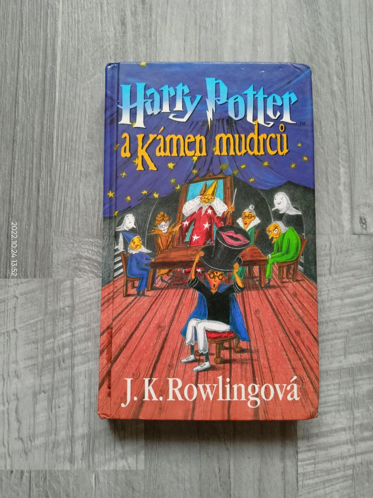 Harry Potter a Kámen mudrců 1. vydání  - Knižní sci-fi / fantasy