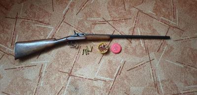 Historická puška Warnant cal. 9mm 1880 Pěkný původní stav