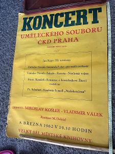 Plakát Umělecký soubor ČKD Praha