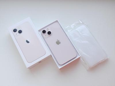 APPLE iPhone 13 mini 128GB Pink - ZÁRUKA 12 MĚSÍCŮ - KOMPLETNÍ BALENÍ