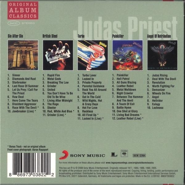  Judas Priest - Original Album Classics: CDs & Vinyl