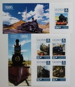 Šalamounovy ostrovy 2014 15€ Historické parní lokomotivy a vlaky