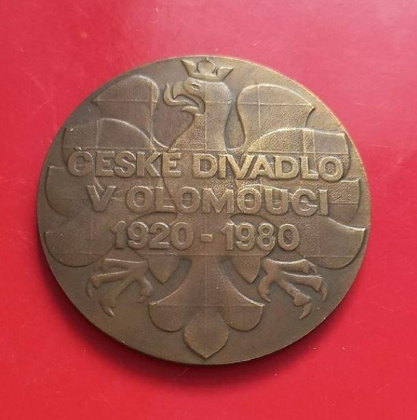 Medaile Státní divadlo Oldřicha Stibora - Numismatika