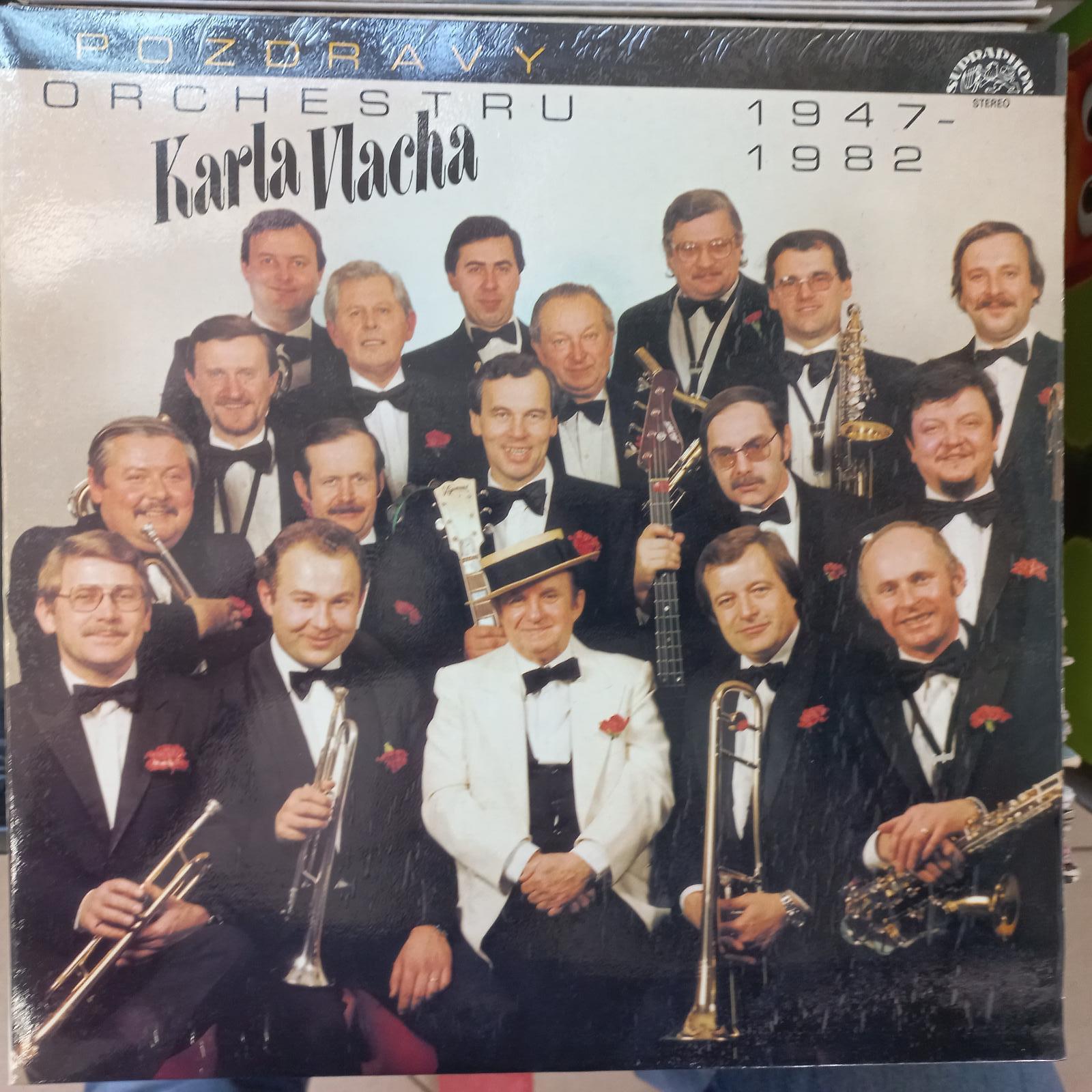 2LP Karel Vlach - Pozdravy orchestra KV 1947-1982 /1986/ - Hudba