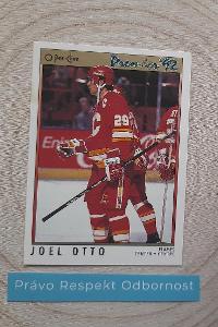 Calgary Flames * JOEL OTTO * 1992 * O-Pee-Chee * ( 1921 )
