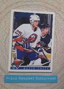 New York Islanders * DAVID VOLEK * 1994 * Topps * ( 1924 )