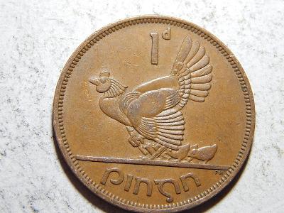 Irsko 1 Penny 1963 XF č12486
