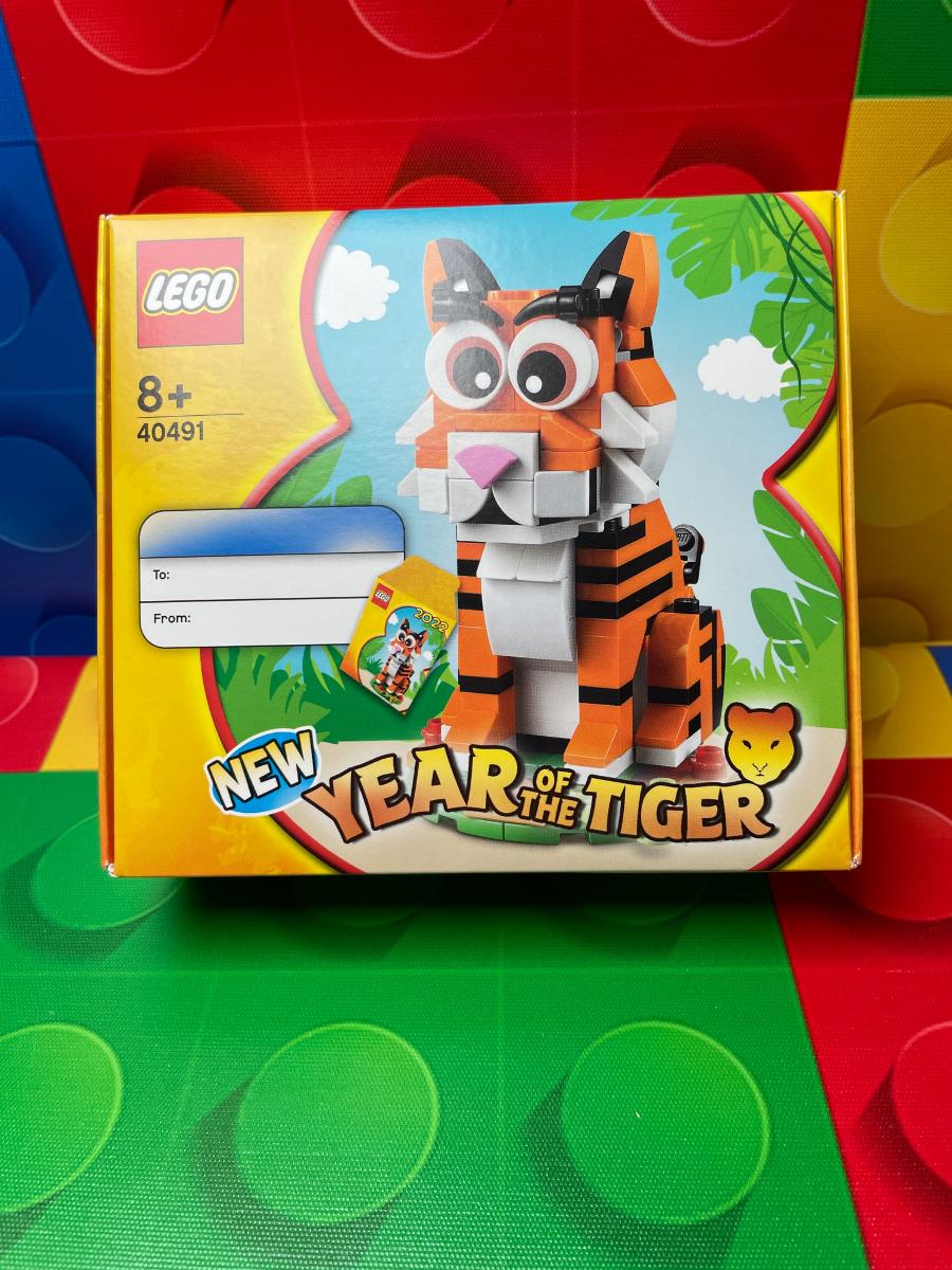 1x Lego set stavebnice Rok tigra Year of the Tiger 40491 nove - Hračky