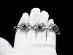 Stříbrný vintage náramek- růže - Starožitné šperky