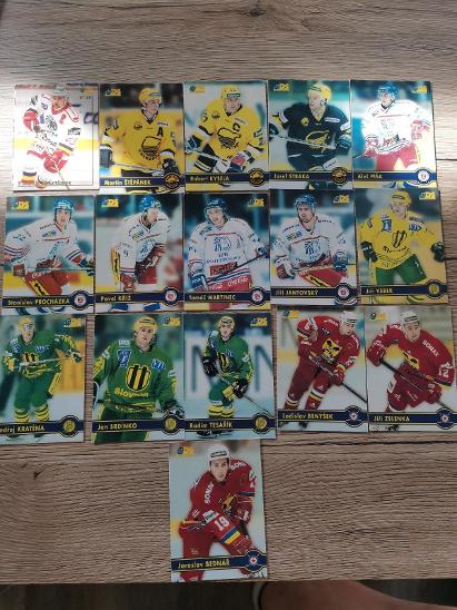 Lot karty DS Extraliga 98-99 - Hokejové karty