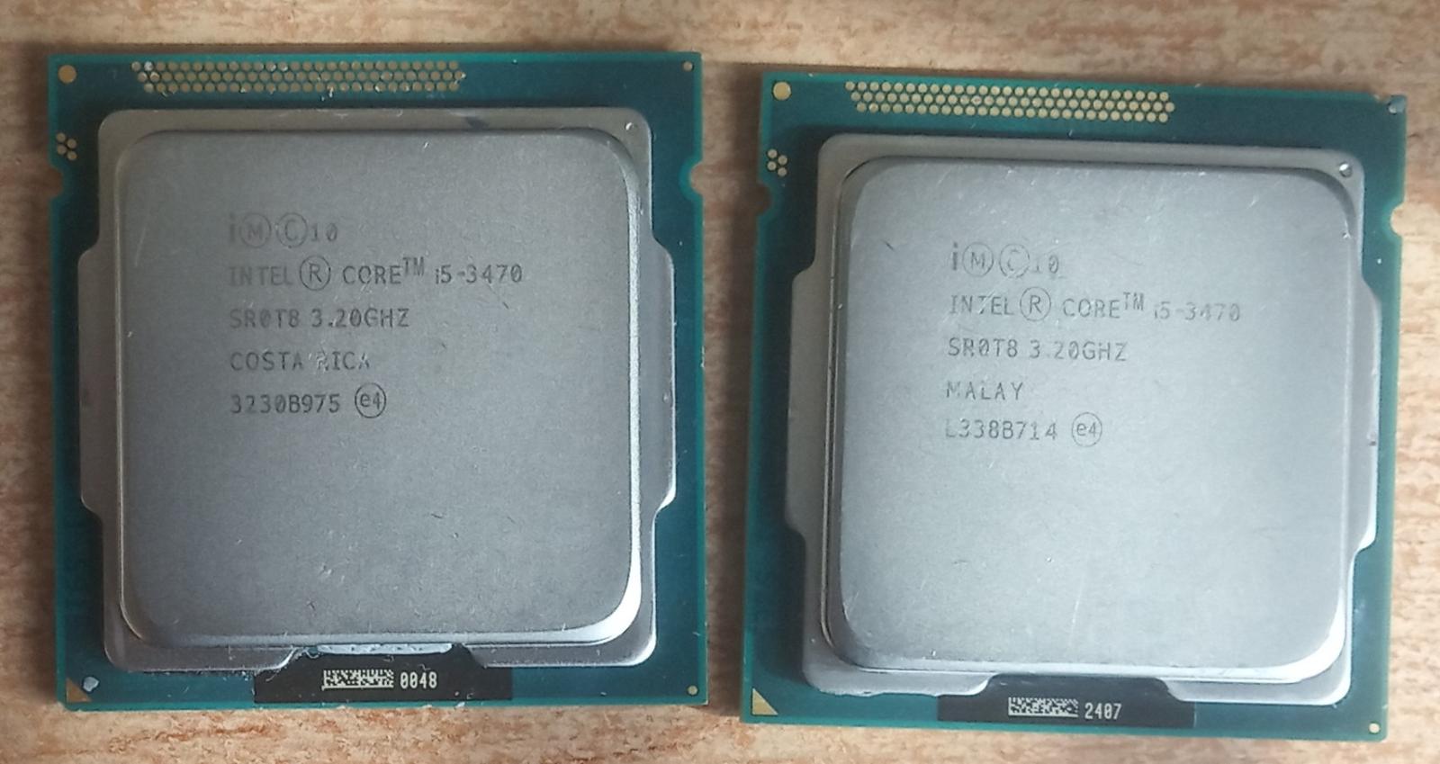 Intel Core i5-3470, socket 1155, SR0T8, otestovaný - Počítače a hry