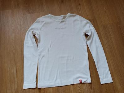 Dívčí bílé triko, vel. 134/140, zn. Esprit
