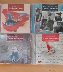 4 x CD Škvorecký, Hrabal, Čapek, Neruda