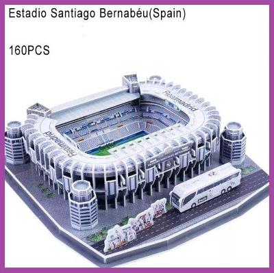 3D PUZZLE STADION REAL MADRID SANTIAGO BERNABÉU 160 KUSŮ NOVÉ