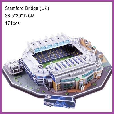 3D PUZZLE STADION FC CHELSEA STAMFORD BRIDGE 171 KUSŮ NOVÉ