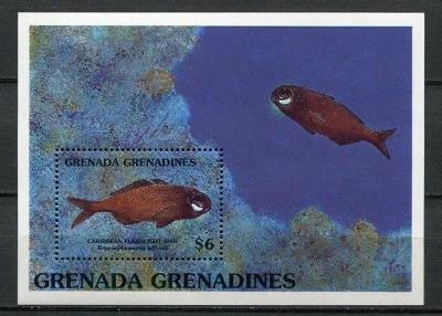 Grenada Grenadines,1988,vodný svet