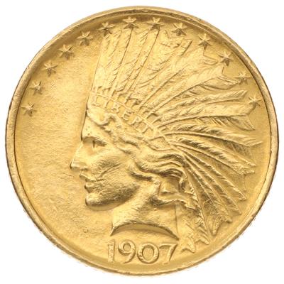 10 Dollars 1907 | Indian Head | Philadelphia | USA 