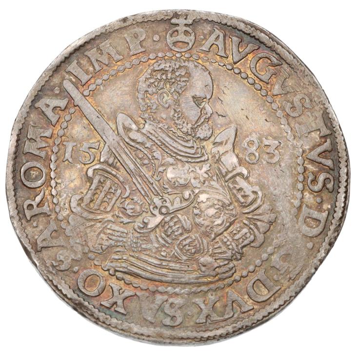 Tolar 1583 | Německo - Sasko | August I. (1553 - 1586) - Numismatika