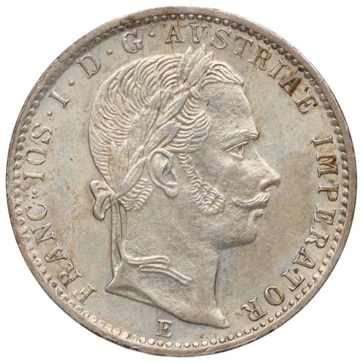 1/4 Zlatník 1859 E | František Josef I. | (1848 - 1916) - Numismatika