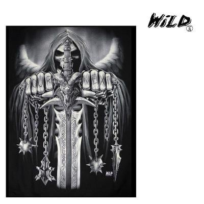 Stylová deka od značky Wild s jedinečným designem "Your next Reaper"